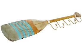 Kleiderhaken Mal Anders Diese Maritime Garderobe In Paddelform Mit Funf Haken Verschonert Jeden Flur Kleiderhaken Paddel Maritim