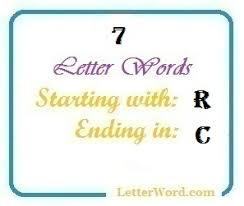 Company name list starting with a. Seven Letter Words Starting With R And Ending In C Letterword Com