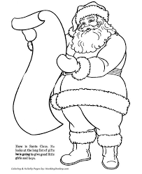 The moon and stars are no match for this spotted unicorn! Printable Santa Coloring Pages Pdf For Kids Coloringfolder Com Santa Coloring Pages Christmas Coloring Pages Christmas Coloring Sheets