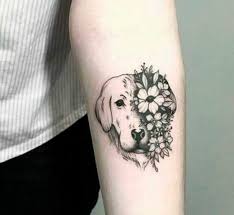 The paw prints here look like they are the entrance into a galactic state, possibly the rainbow bridge. Top 45 Incredible Dog Tattoo Ideas In 2021 For Dog Lovers