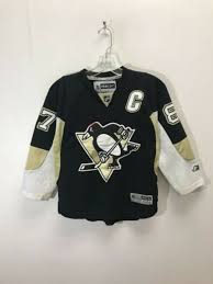 Pittsburgh Penguins 87 Sidney Crosby Reebok Nhl Hockey Jersey Size Youth S M
