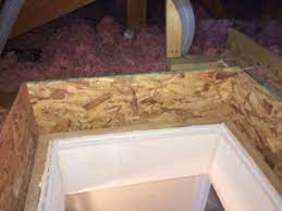 Attic Hatch Insulation Dam Attic Laundry Room Diy Insulation