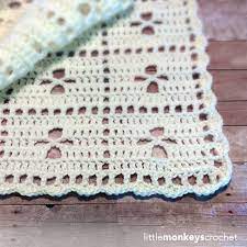 Lemon with a cream border. Midwife Blanket