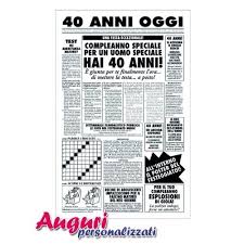 Biglietto Auguri Giornale Compleanno 40 Anni Amico Bombo Https Www Amazon It Dp B00e97hjl8 Ref C Feste Di Compleanno A Sorpresa Compleanno 30 Anni Compleanno