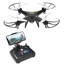 holy stone hs110 fpv drone with 720p hd live video wifi camera 2 4ghz 4ch 6 axis gyro rc quadcopter with altitude hold gravity sensor and headless