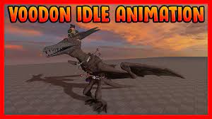 VOODON IDLE ANIMATION TEASER - Roblox Kaiju Universe - YouTube