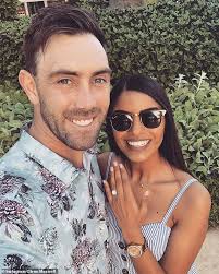 Congratulations to 3 great mates of mine with their milestones on friday night. Cricketer Glenn Maxwell Announces Engagement To Girlfriend Vini Raman