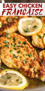 Chicken Francaise Baking Mischief Recipes Chicken Francaise Recipe Chicken Recipes