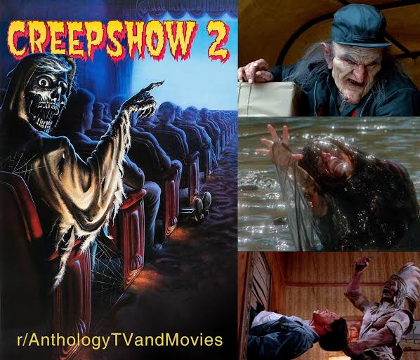 Creepshow 2 (1987) - Three macabre tales from the latest issue of a boy's  favorite comic book, dealing with a vengeful wooden Native American, a  monstrous blob in a lake, and an