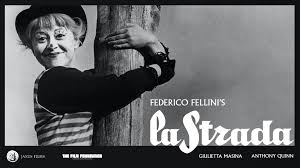 Der virile und gewalttätige jahrmarktsartist zampano kauft das einfältige dorfmädchen gelsomina, um es zu seiner assistentin . La Strada International Film Series La Strada 4k Restoration
