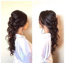 Image Result For Wedding Hairstyles Long Dark Hair Wedding Hair Down Bride Hairstyles Half Up Hair