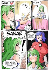 Sanae Punishment comic porn | HD Porn Comics