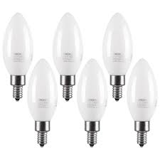 Compare click to add item feit electric 17w equivalent 24 type a t8/t12 cool white led light bulb to the compare list. 5 5 Watt 60 Watt Equivalent C11 Led Dimmable Light Bulb E12 Candelabra Base Reviews Joss Main