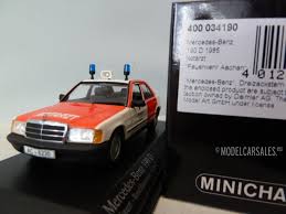 Mercedes Benz 190 E W201 Notarzt Feuerwehr Aachen 1 43 400034190 Minichamps Diecast Model Car Scale Model For Sale