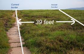 The boundary passes between flintshire, wrexham county borough, powys, and monmouthshire in wales and cheshire, shropshire, herefordshire and gloucestershire in england. Redrawing The Welsh Border