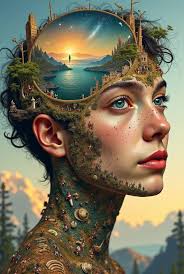 There is such detailed features in the face