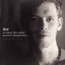 Discover and share love quotes from vampire diaries. Love Is When The Other Person S Happiness Is More Important Than Your Own Klaus Caroline Fan Art 34559172 Fanpop Page 10