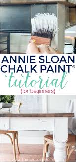 Once you learn how to make sidewalk chalk paint, it's so easy! How To Use Annie Sloan Chalk Paint Perfect For Beginners