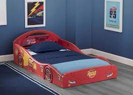 Adventure of lightning mcqueen power wheels ride on car toy pretend play. Buy Disney Pixar Cars Lightning Mcqueen Race Car Sleep And Play Toddler Bed With Attached Guardrails By Delta Children Online In Turkey B07pnrcsq8