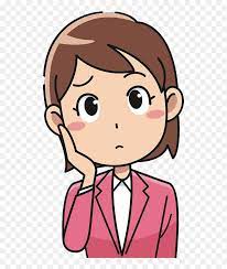 Animated, person, bubble, thinking, thought. Thinking Woman Png Image File Person Thinking Clipart Transparent Png Vhv