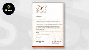 Carta De Presentacion Para Agencia De Promociones Por Ikkus Design Carta De Presentacion Cartas Tarjetas