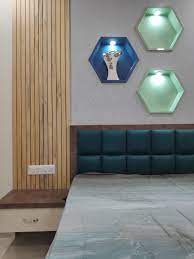 Complete your look with a matching nightstand and dresser, and finish the look with accessories. Bed Back Wall Design Bedroom Furniture Design Bedroom Bed Design Modern Bedroom Interior