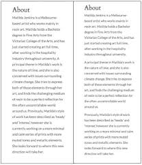 But at the same time, we all know that a great work bio is a necessary document these days. Painting Artist Statement Examples Painting Inspired