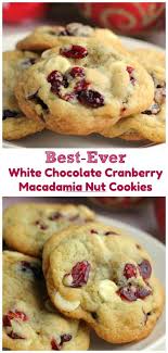 Best Ever White Chocolate Cranberry Macadamia Nut Cookies Via Https Ww Macadamia Nut Cookies White Chocolate Cranberry White Chocolate Macadamia Nut Cookies