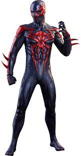 Hot Toys Collectibles Spider Man Spider Man 2099 Black Suit Hot Toys Exclusive In 2021 Hot Toys Spiderman Spiderman Marvel Spiderman