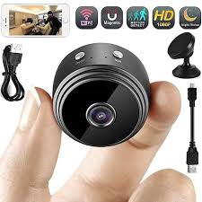 Hidden Camera Wifi Portable Mini Home Small Spy Security Camera Nanny Cam Built In Battery Motion Detection Night Vision App Works With Iphone Android Ios Pc Re