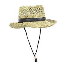 Mens Natural Straw Flat Top Gambler Sun Hat Black Trim At Amazon Men S Clothing Store Mens Sun Hats Sun Hats Fashion Flats