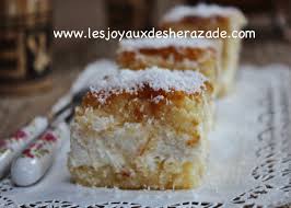 Basboussa A La Creme Chhiwat Ramadan Les Joyaux De Sherazade Recette Basboussa Gateau Ramadan Recette Basboussa