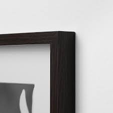 Ribba frame, black, 24x35 ¾. Hovsta Frame Dark Brown 24x35 Ikea