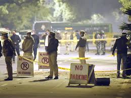 3 cars damaged, forensic teams suspect use of black powder. Delhi Police S Special Cell Team Visits Blast Site Near Israeli Embassy The Economic Times