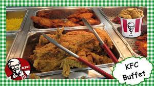 All You Can Eat Kfc Buffet Kentucky Fried Chicken Dinner Youtube