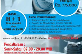 Layanan yang diberikan lpt semarang : Swab Tes Arsip Rs Pantiwilasa Dr Cipto