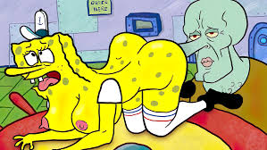Indulge in your Spongebob and Squidward fantasies - Rule 34 explicit imagery