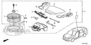 Temporary Wheel Kit For 2017 Honda Civic Sedan Honda Parts Online