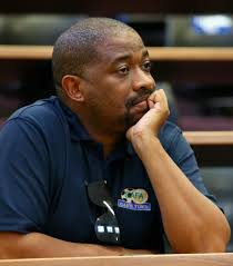 Ian Pakoe… Heideveld LFA President at the Girls U15 Inter -Regional launch  yesterday at UWC. Picture supplied by AMN Studio Photography.