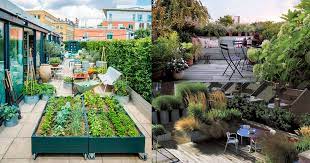 Sleek and simple is the golden rule when designing a rooftop garden. 5 Roof Garden Designs Worth Looking At Balcony Garden Web