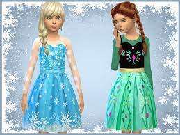 Set Of 2 Dresses For Everyday And Party Wear Found In Tsr Category 39 Sims 4 Female Child Everyday 39 Sims 4 Dresses Sims 4 Sims 4 Children