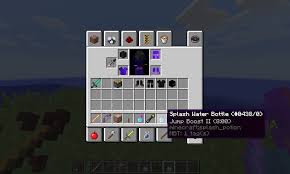 One of the most tried and tested ways is to place water source using infinite water source and buckets. Mc 84087 Custom Splash Potion With Commands Gives Splash Water Bottle With No Effects Jira