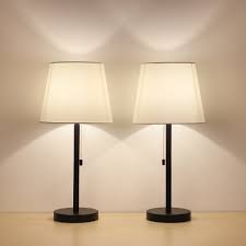 And if it is a bedside lamp you are in need of for reading purposes, you may appreciate a reading sconce instead of a nightstand lamp. Modern Crystal Bedroom Bedside Table Desk Nightstand Reading Lamp Light Decor Crystal Transitional Table Lamps Home Garden