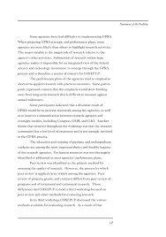 The problem statement should frame your research problem in its particular context and give some background on what is already known about it. C H A P T E R 1 Statement Of The Problem Evaluating Federal Research Programs Research And The Government Performance And Results Act The National Academies Press