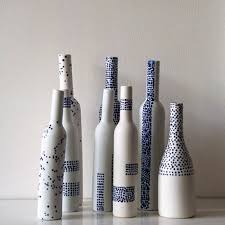 Cheerful Creations By L Atelier Des Garcons Glass Bottles Art Glass Bottle Diy Ceramic Bottle