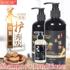 Enriched with proteins to repair breakage and provide maximum hair growth. Chinese Medicine Formula Root Black Hair Herbal Hair Shampoo Specialize White Hair Turn Black Hair Anti White Hair Shopee Malaysia