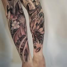 Koi Fish Half Sleeve By Tommy Done At Chronic Ink Tattoo Toronto Canada Koi Fish Tattoo Forearm Japanese Tattoo Koi Tattoo Sleeve