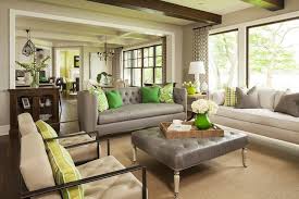 99 $10.00 coupon applied at checkout save $10.00 with coupon Gray Tufted Sofa Contemporary Living Room Benjamin Moore Revere Pewter Martha O Hara Interiors