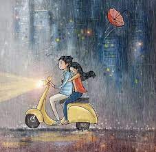 pin by alan ahmad on a couple cartoon painting art