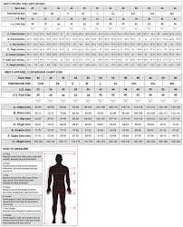 allmoto motorcycle sizing chart guide motorcycle parts